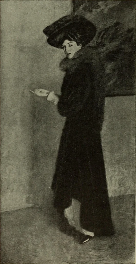 An illustration from International studio, 1897, leaf 148