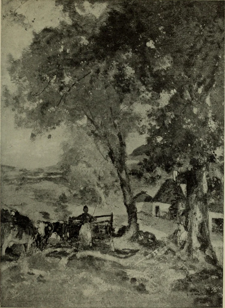 An illustration from International studio, 1897, leaf 150