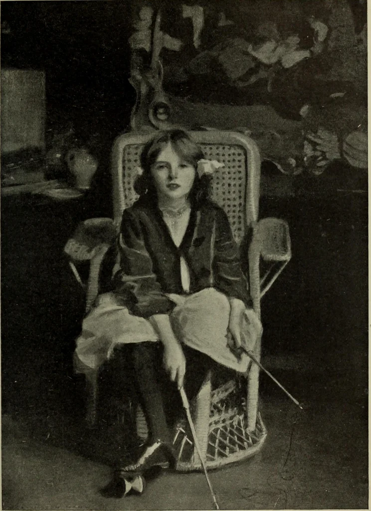 An illustration from International studio, 1897, leaf 154