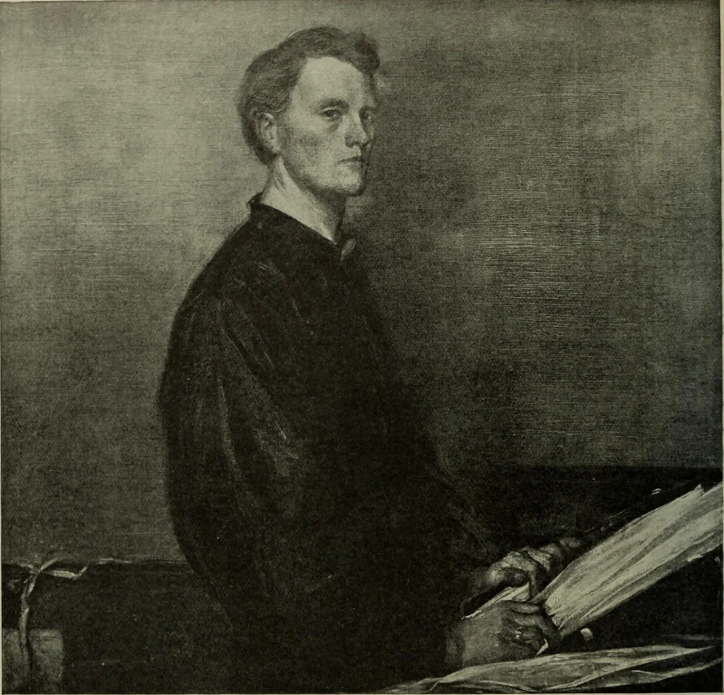 An illustration from International studio, 1897, leaf 155