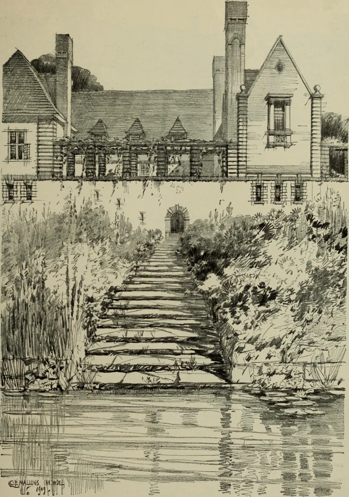 An illustration from International studio, 1897, leaf 158
