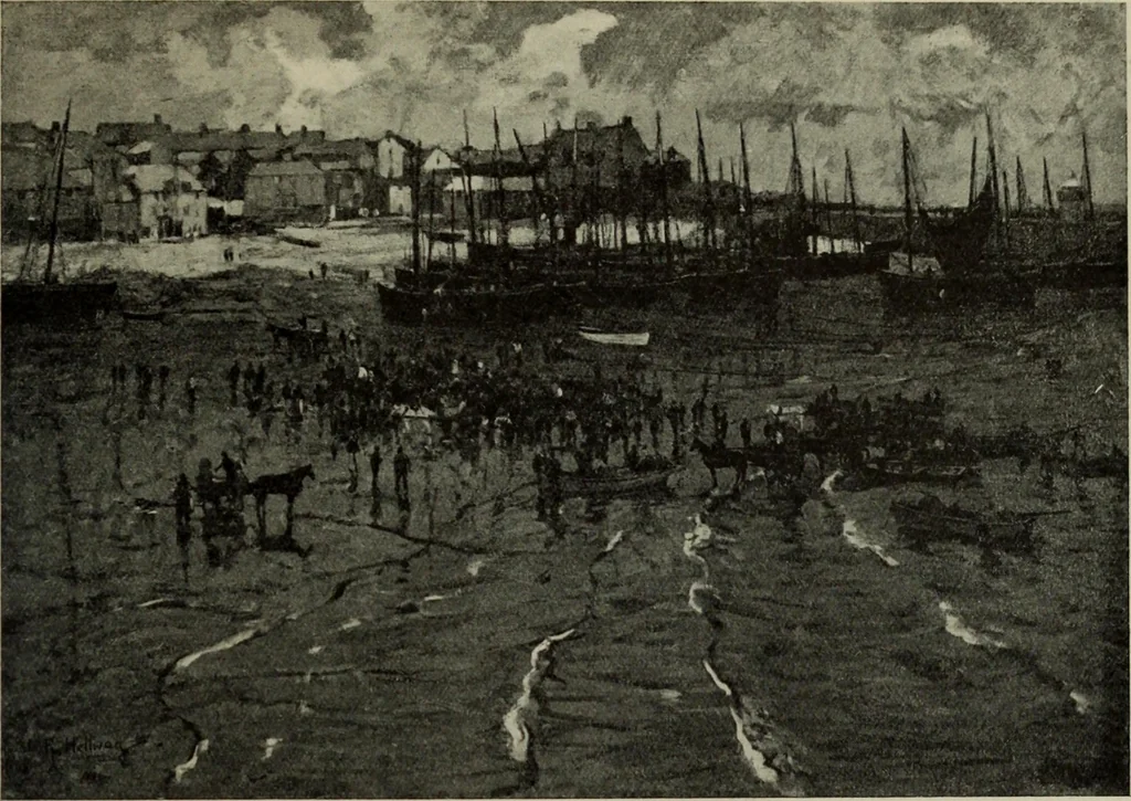 An illustration from International studio, 1897, leaf 170