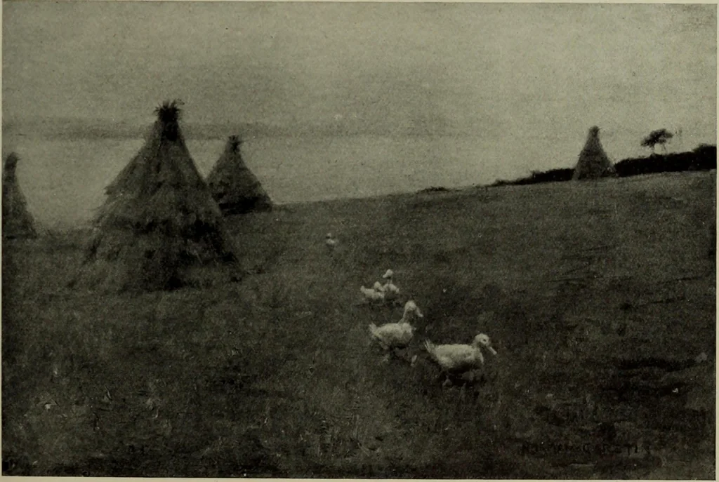 An illustration from International studio, 1897, leaf 172