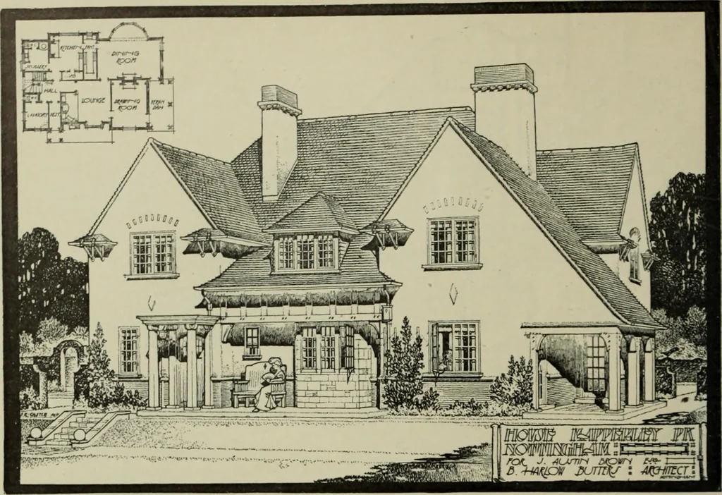 An illustration from International studio, 1897, leaf 183
