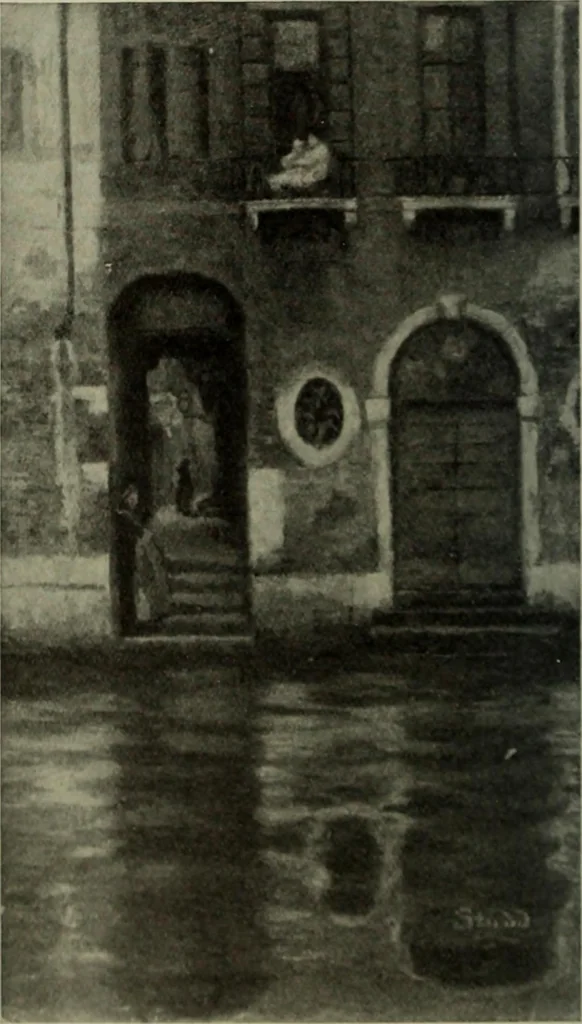 An illustration from International studio, 1897, leaf 185