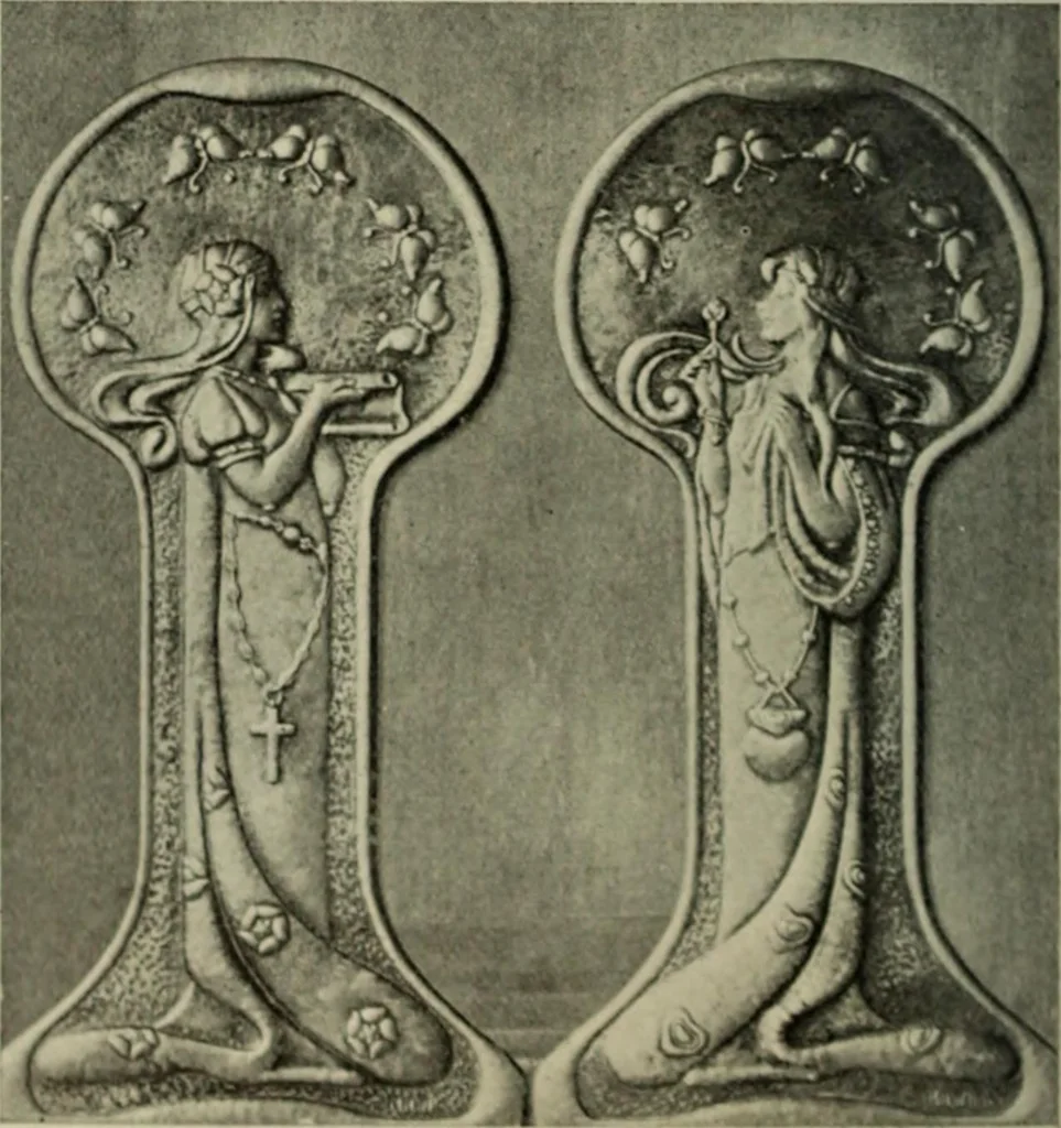 An illustration from International studio, 1897, leaf 191