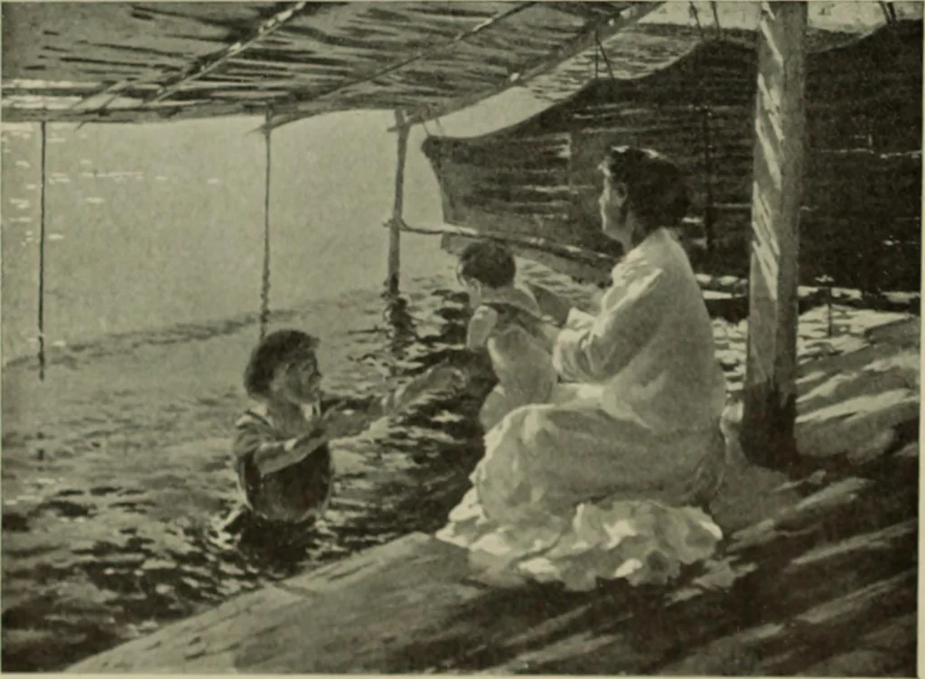 An illustration from International studio, 1897, leaf 193
