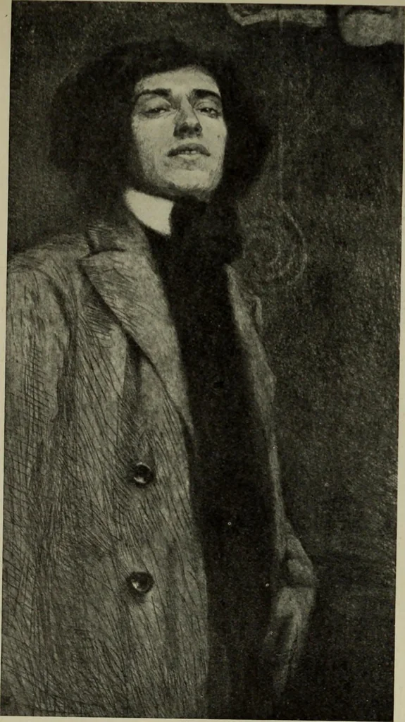 An illustration from International studio, 1897, leaf 196