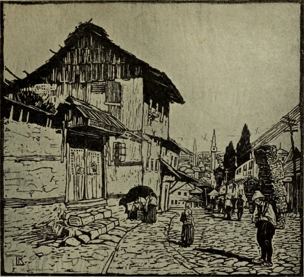 An illustration from International studio, 1897, leaf 200