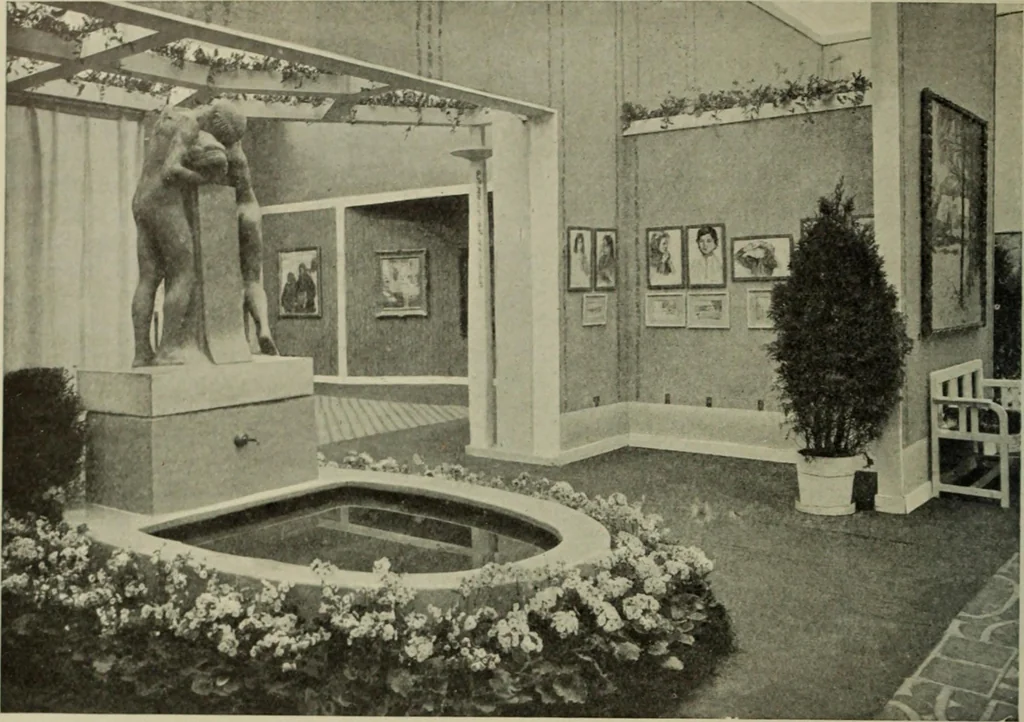 An illustration from International studio, 1897, leaf 201