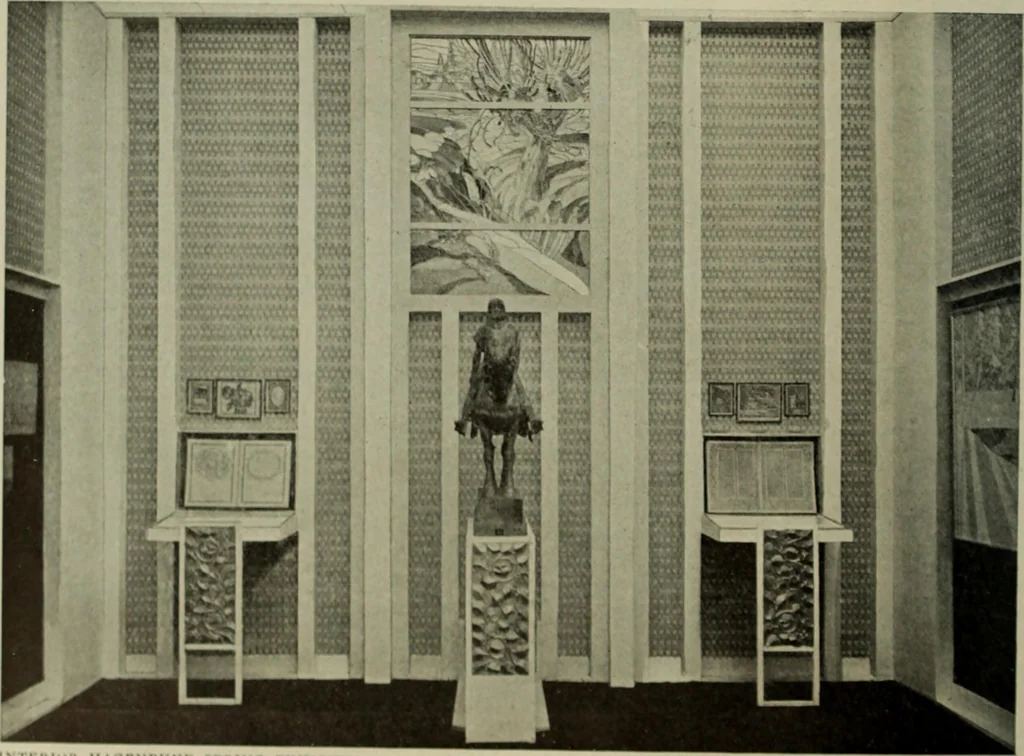An illustration from International studio, 1897, leaf 201