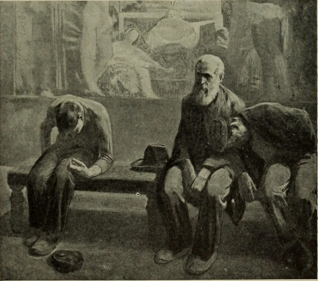 An illustration from International studio, 1897, leaf 204