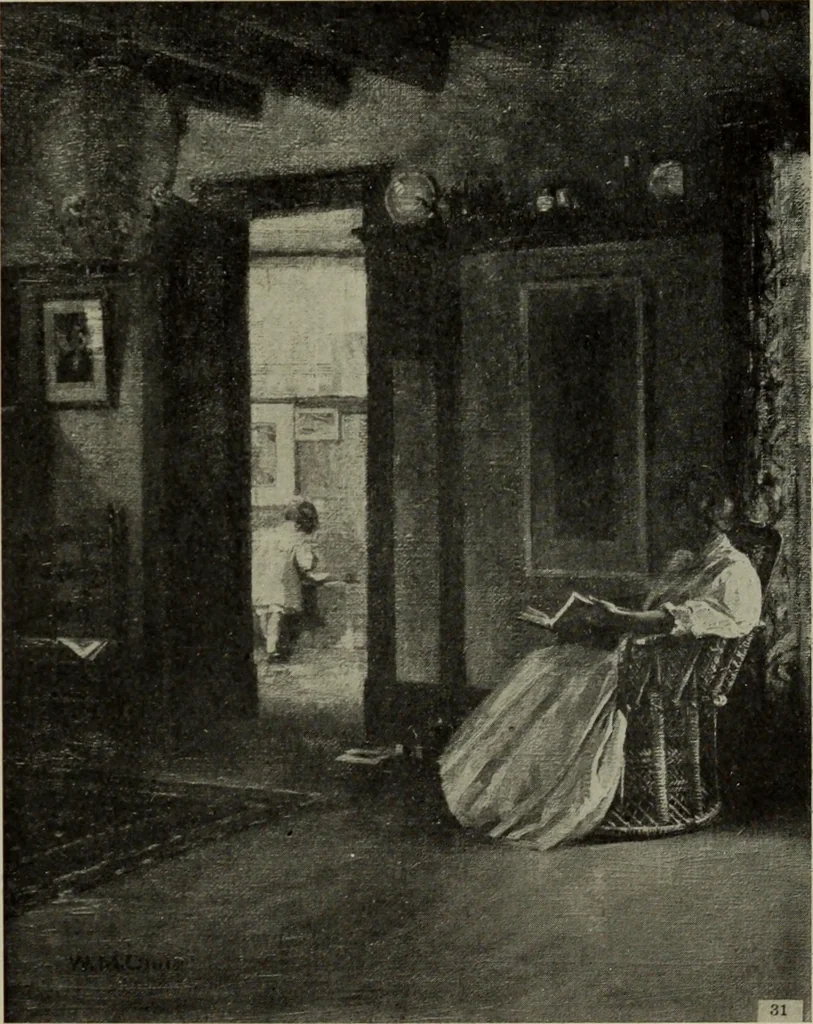 An illustration from International studio, 1897, leaf 230