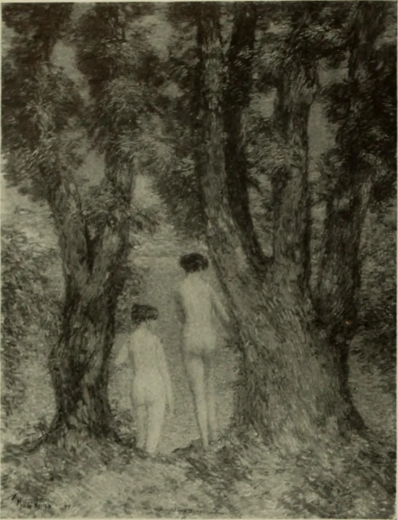 An illustration from International studio, 1897, leaf 233