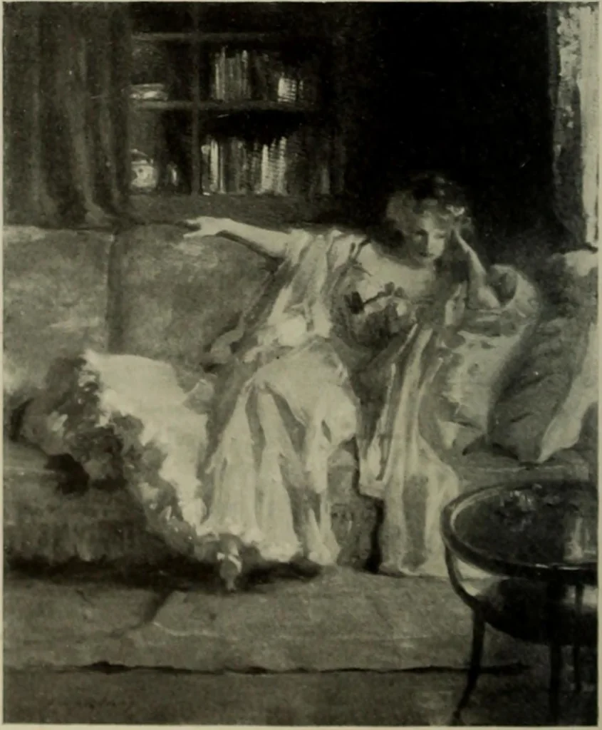 An illustration from International studio, 1897, leaf 233