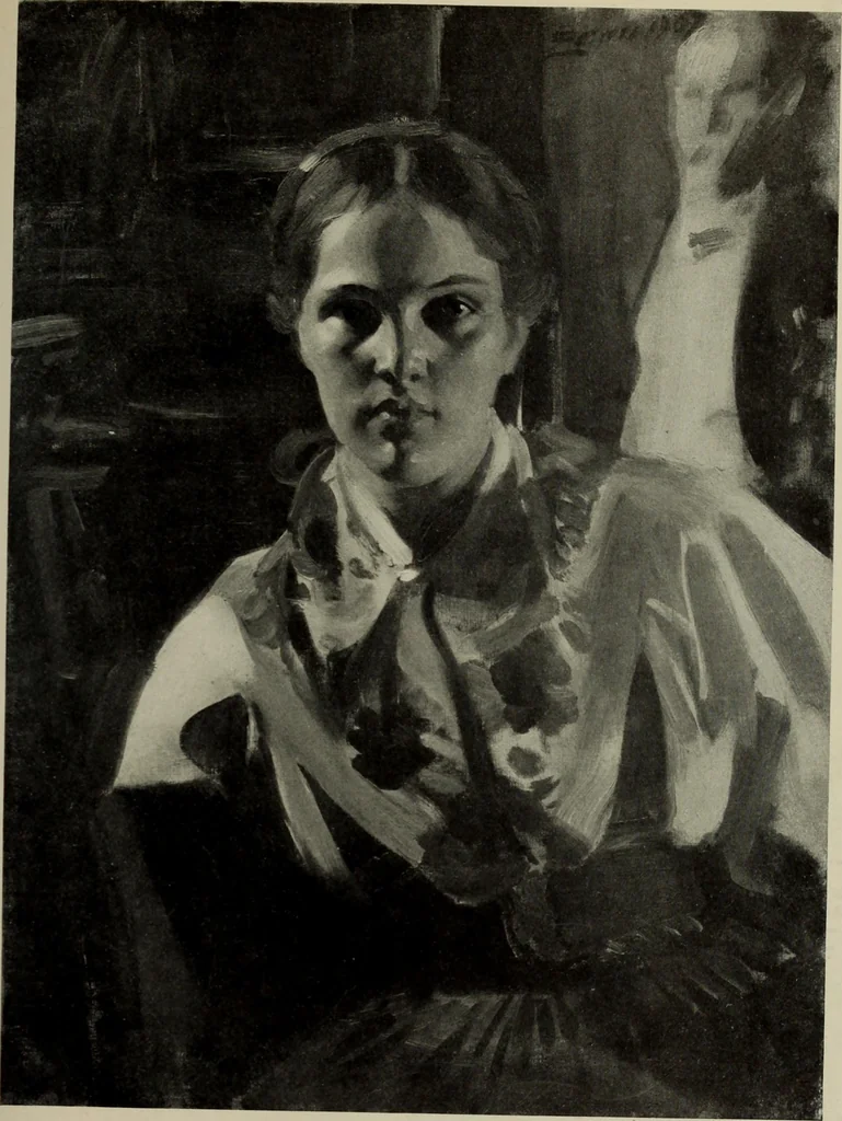 An illustration from International studio, 1897, leaf 242