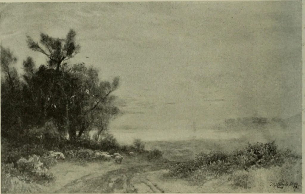 An illustration from International studio, 1897, leaf 253