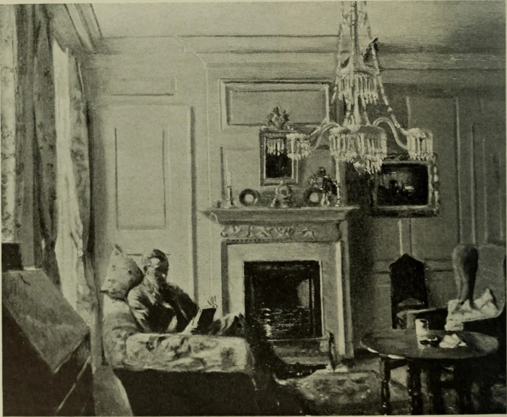 An illustration from International studio, 1897, leaf 257