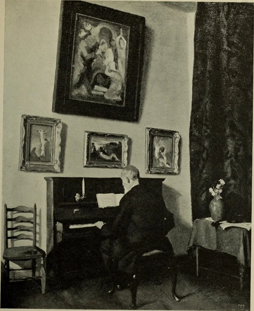 An illustration from International studio, 1897, leaf 258