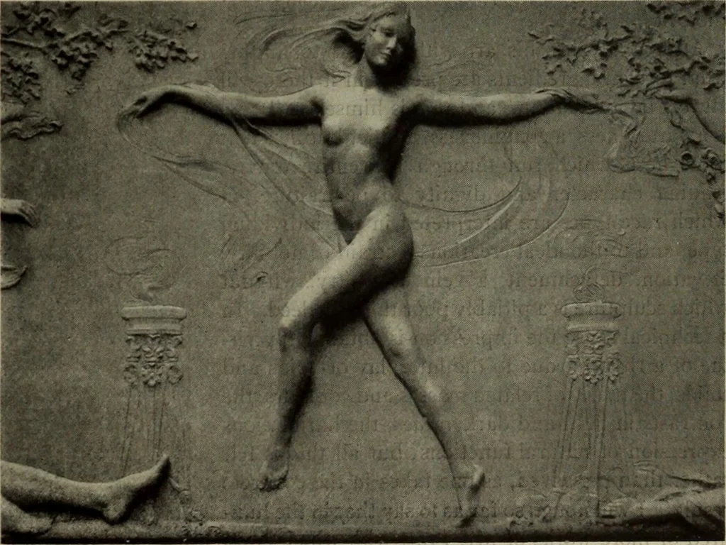 An illustration from International studio, 1897, leaf 26