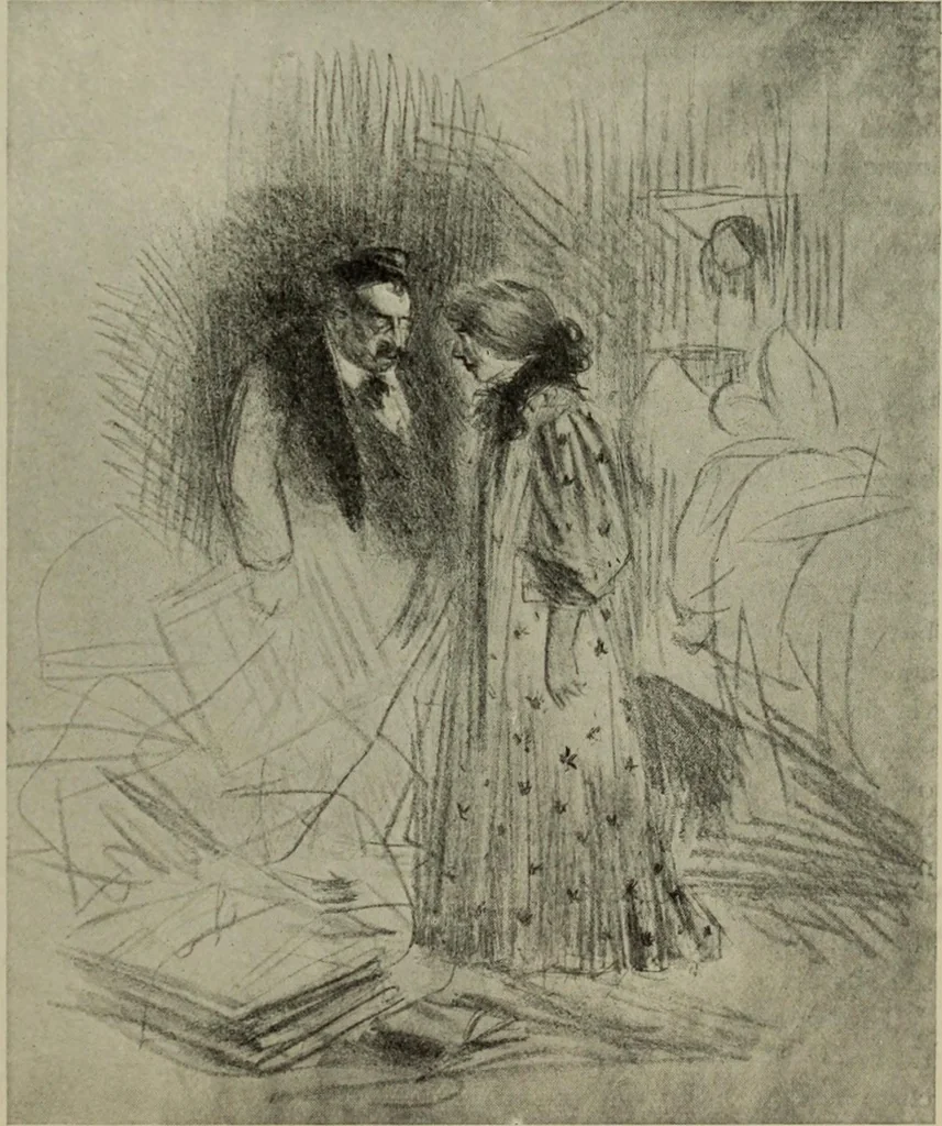 An illustration from International studio, 1897, leaf 268