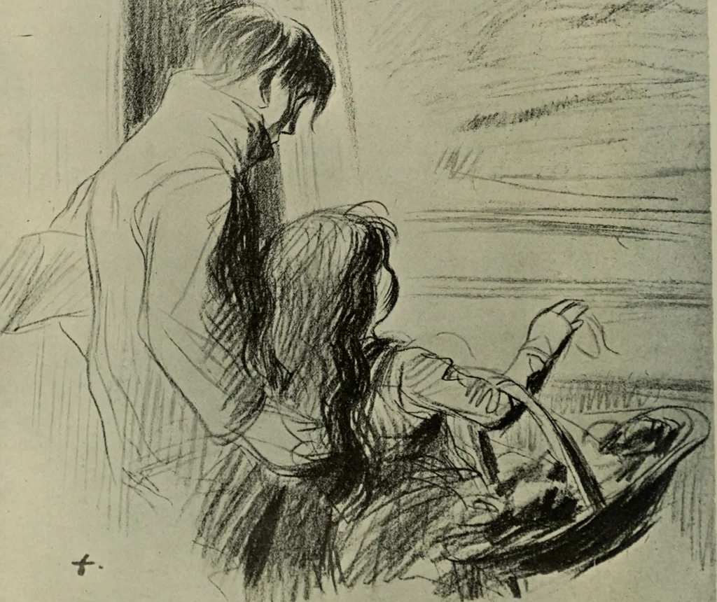 An illustration from International studio, 1897, leaf 275