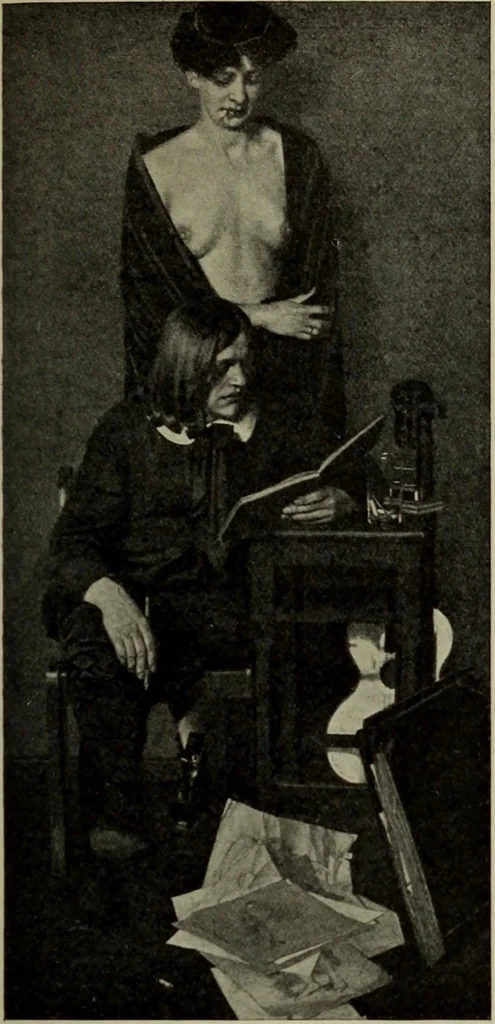 An illustration from International studio, 1897, leaf 308