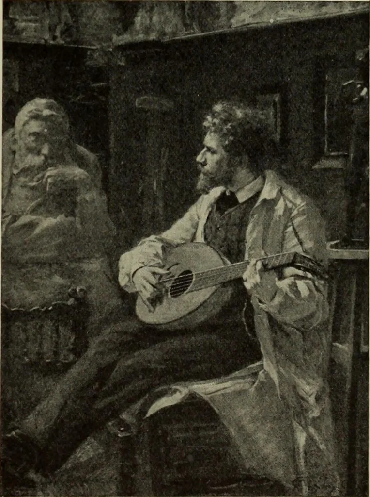 An illustration from International studio, 1897, leaf 308
