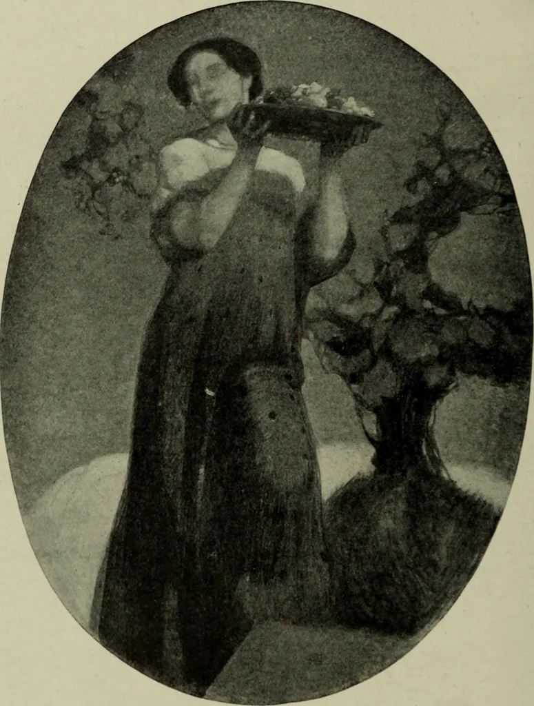 An illustration from International studio, 1897, leaf 317