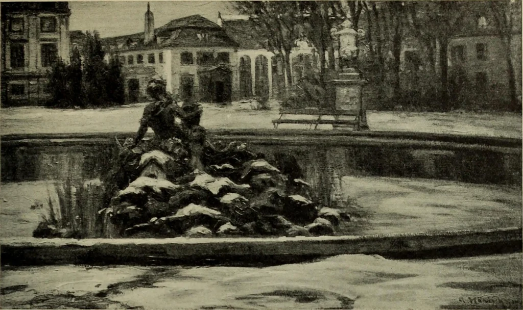 An illustration from International studio, 1897, leaf 318