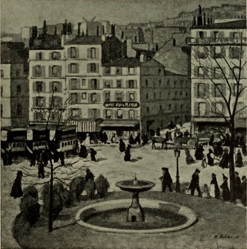 An illustration from International studio, 1897, leaf 318