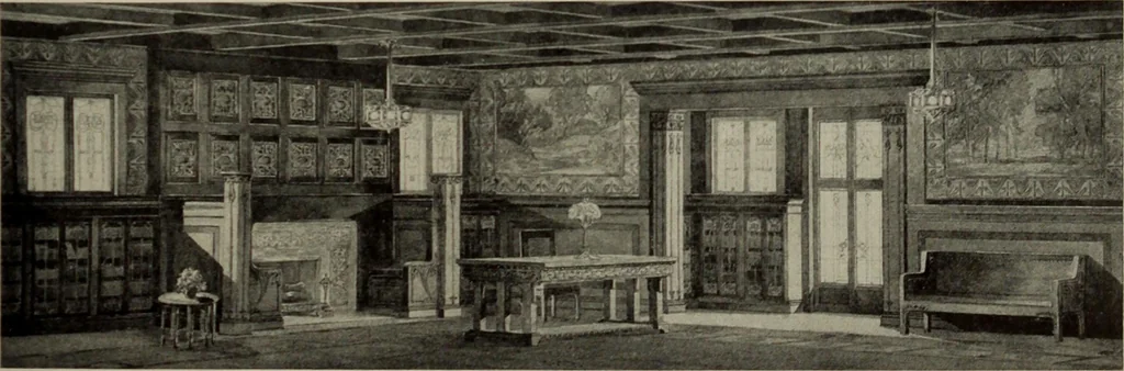 An illustration from International studio, 1897, leaf 342