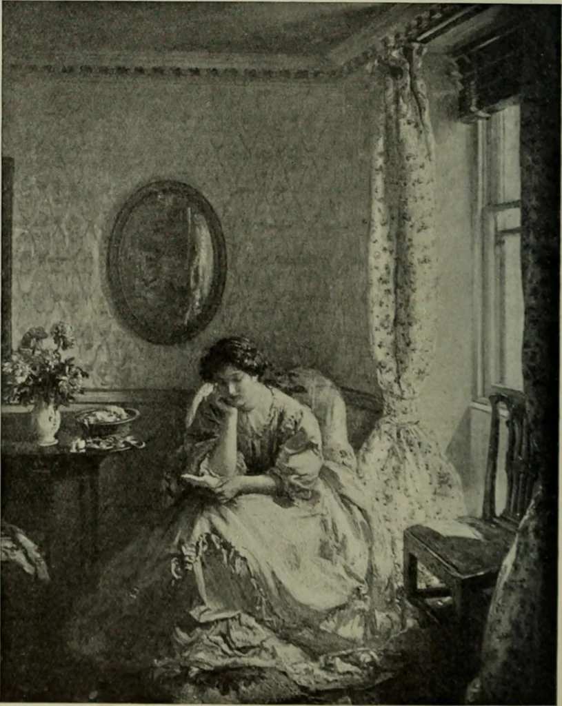 An illustration from International studio, 1897, leaf 355