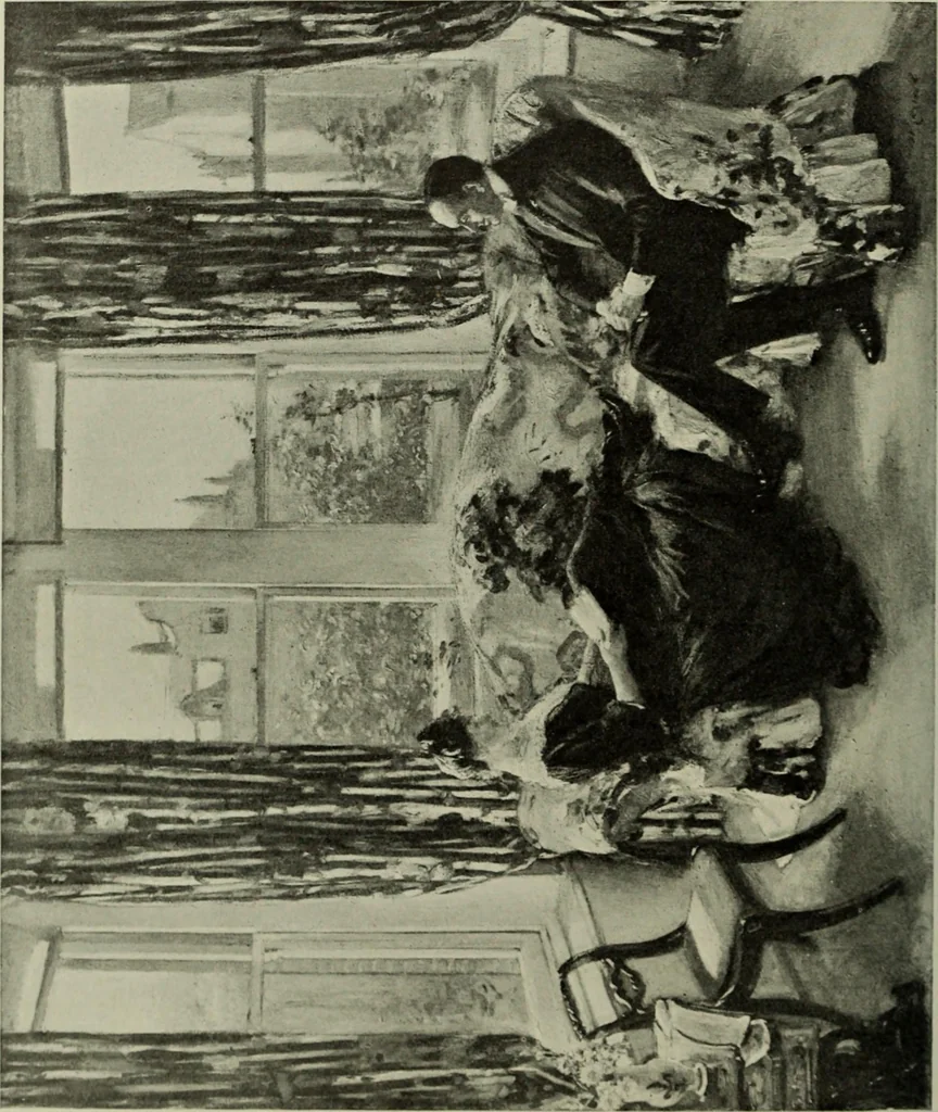 An illustration from International studio, 1897, leaf 361