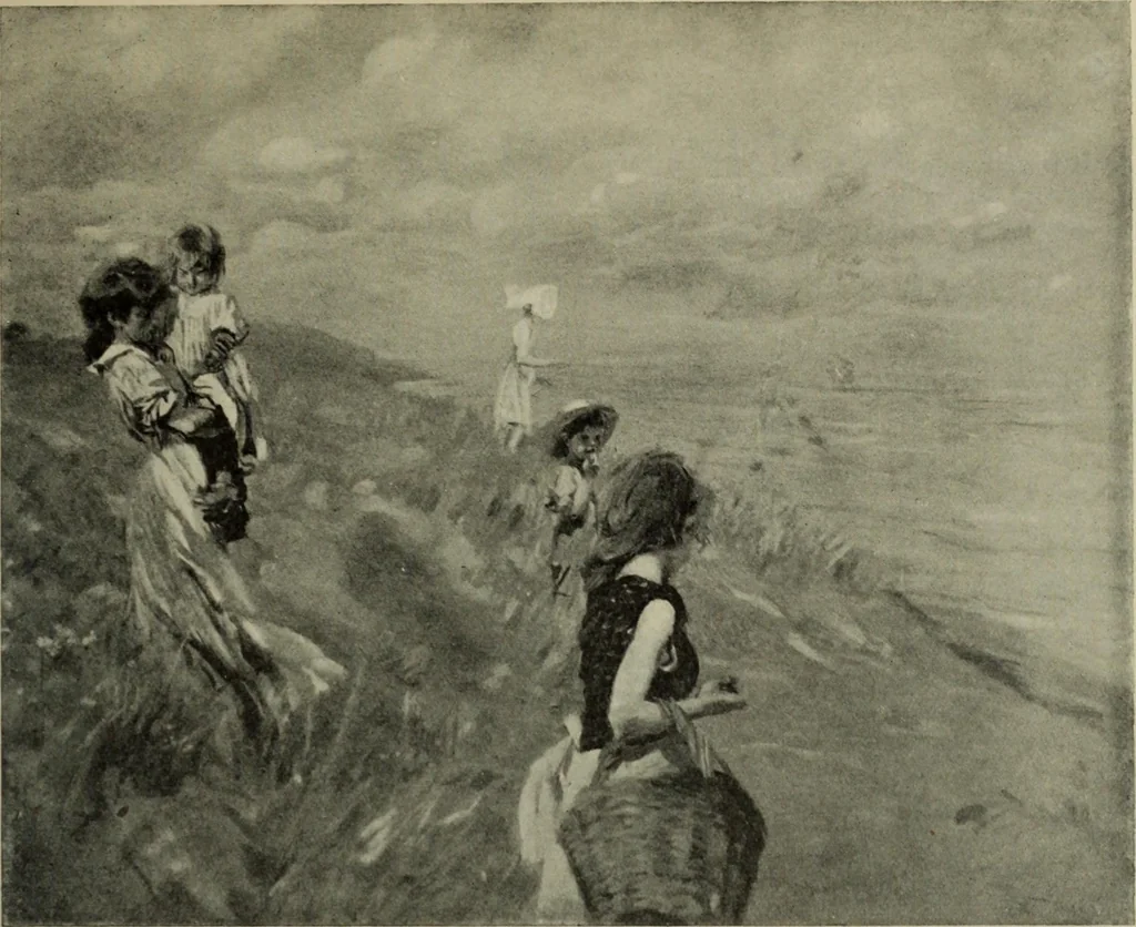 An illustration from International studio, 1897, leaf 372