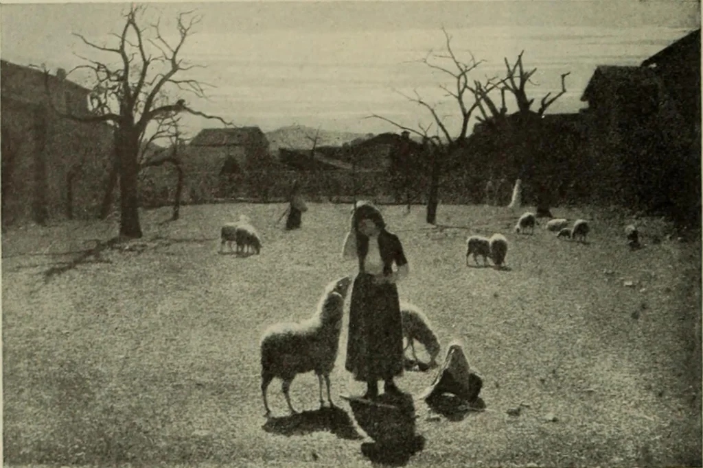 An illustration from International studio, 1897, leaf 375