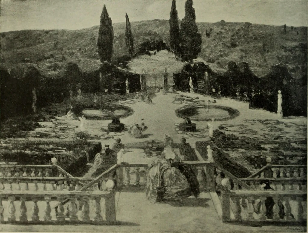 An illustration from International studio, 1897, leaf 377