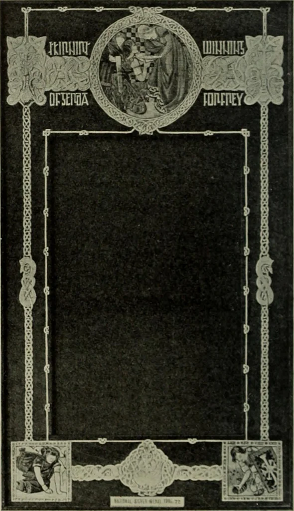 An illustration from International studio, 1897, leaf 393