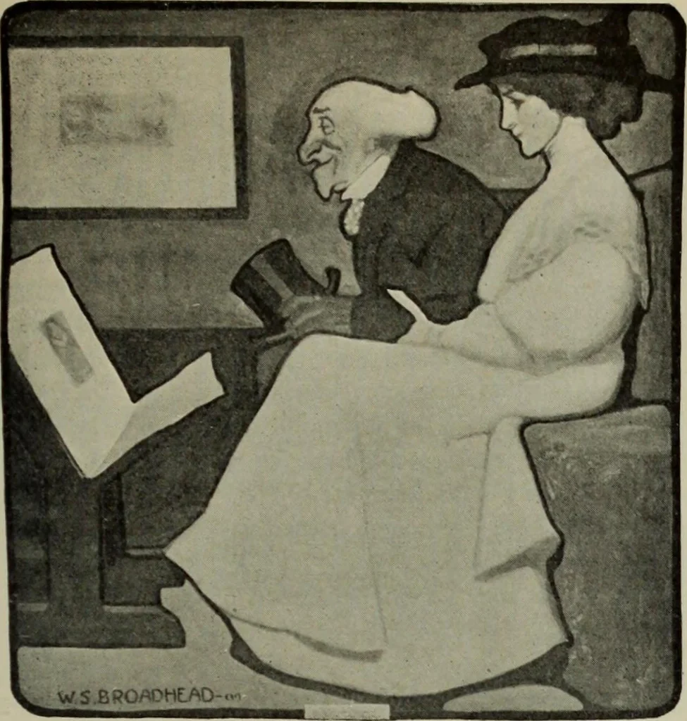 An illustration from International studio, 1897, leaf 396