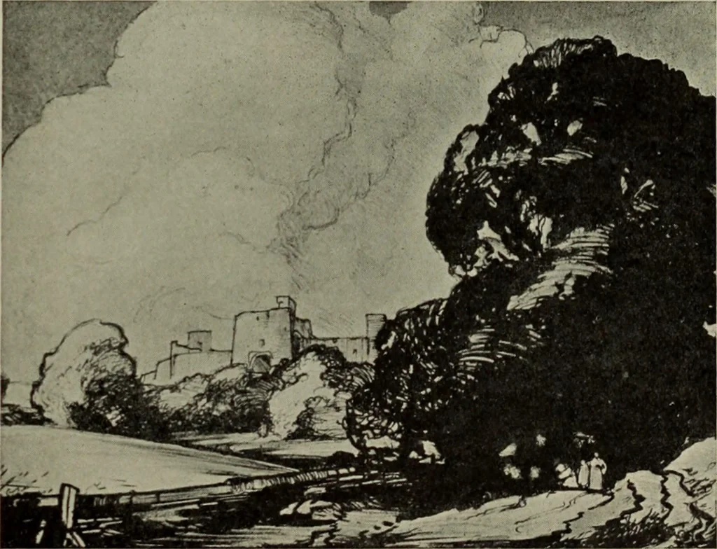 An illustration from International studio, 1897, leaf 396