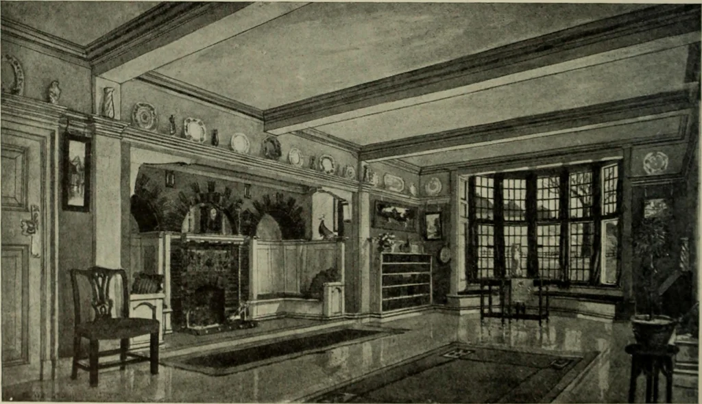 An illustration from International studio, 1897, leaf 401