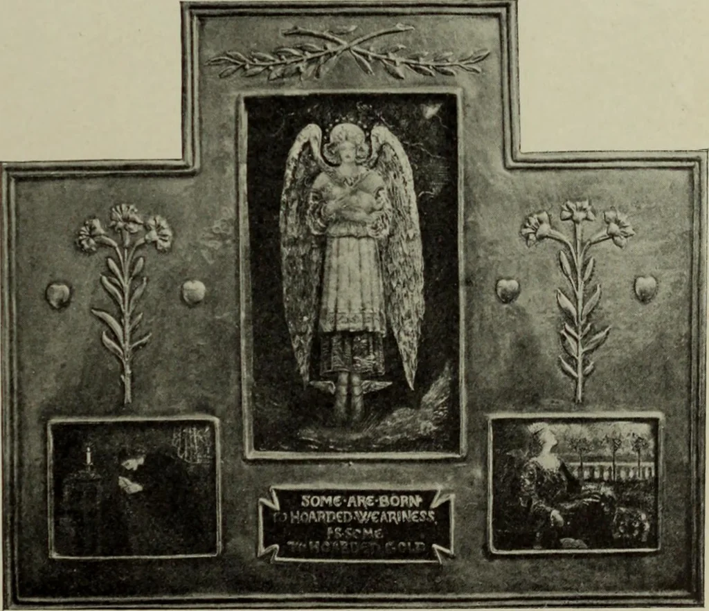 An illustration from International studio, 1897, leaf 402