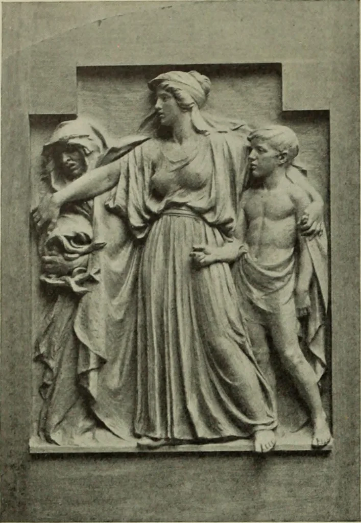 An illustration from International studio, 1897, leaf 405
