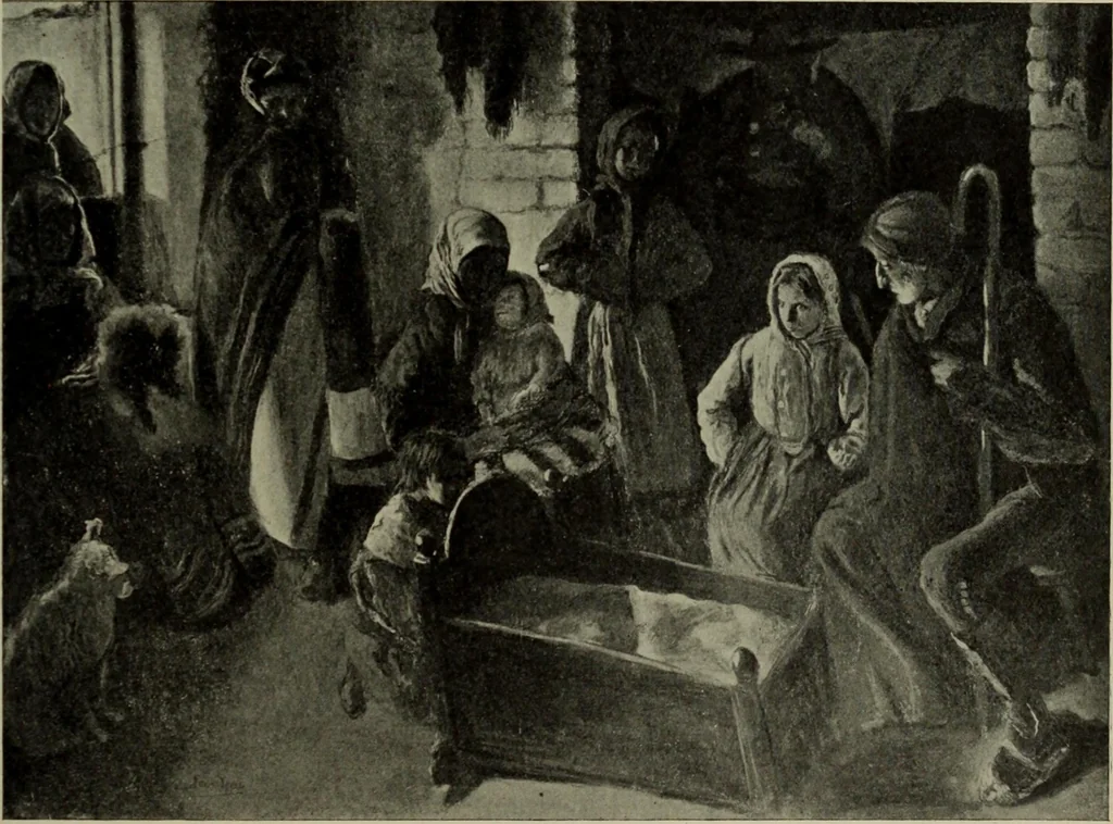 An illustration from International studio, 1897, leaf 408
