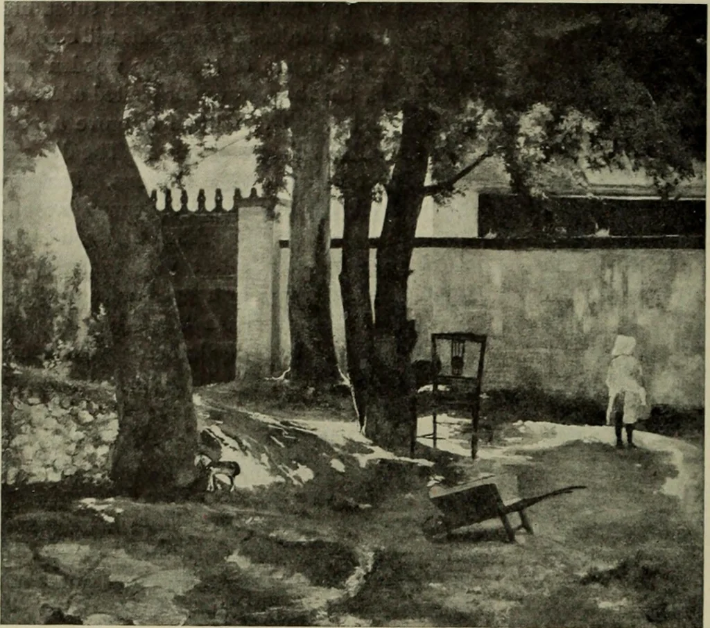 An illustration from International studio, 1897, leaf 417