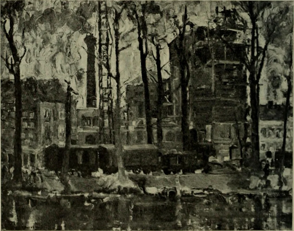 An illustration from International studio, 1897, leaf 417