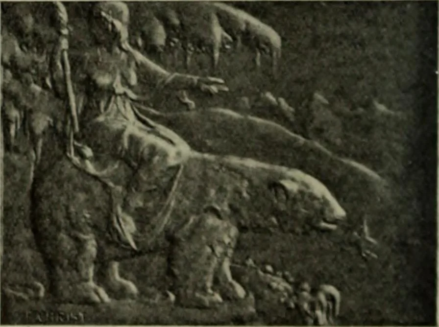 An illustration from International studio, 1897, leaf 419