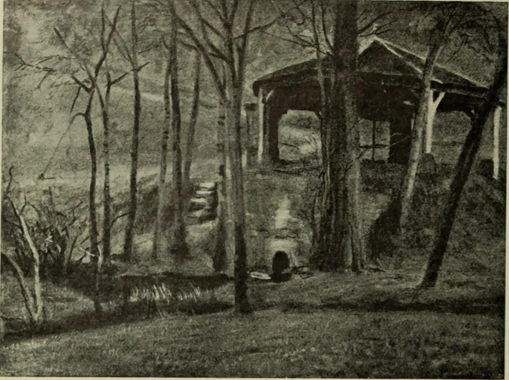 An illustration from International studio, 1897, leaf 425