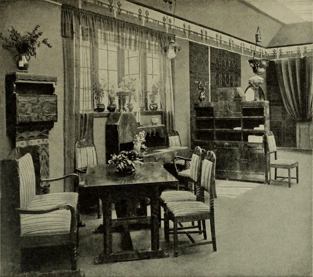 An illustration from International studio, 1897, leaf 426