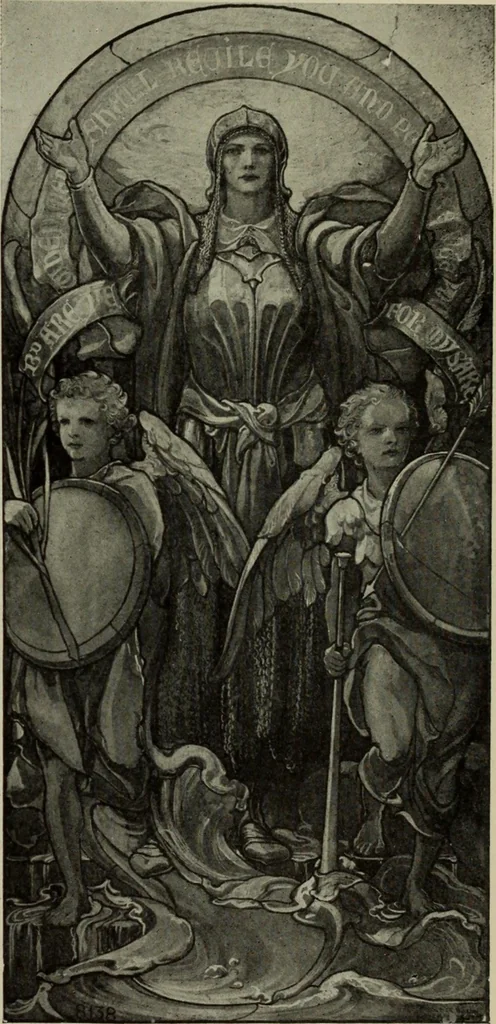An illustration from International studio, 1897, leaf 442